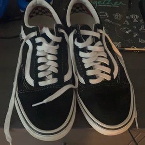 Men’s size 9 old skool vans Pop cush for extra comfort